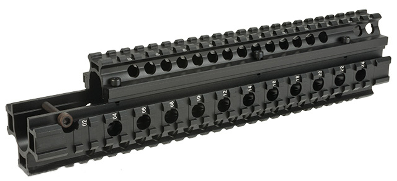 aim sports ar-15 drop in quad rail handguard