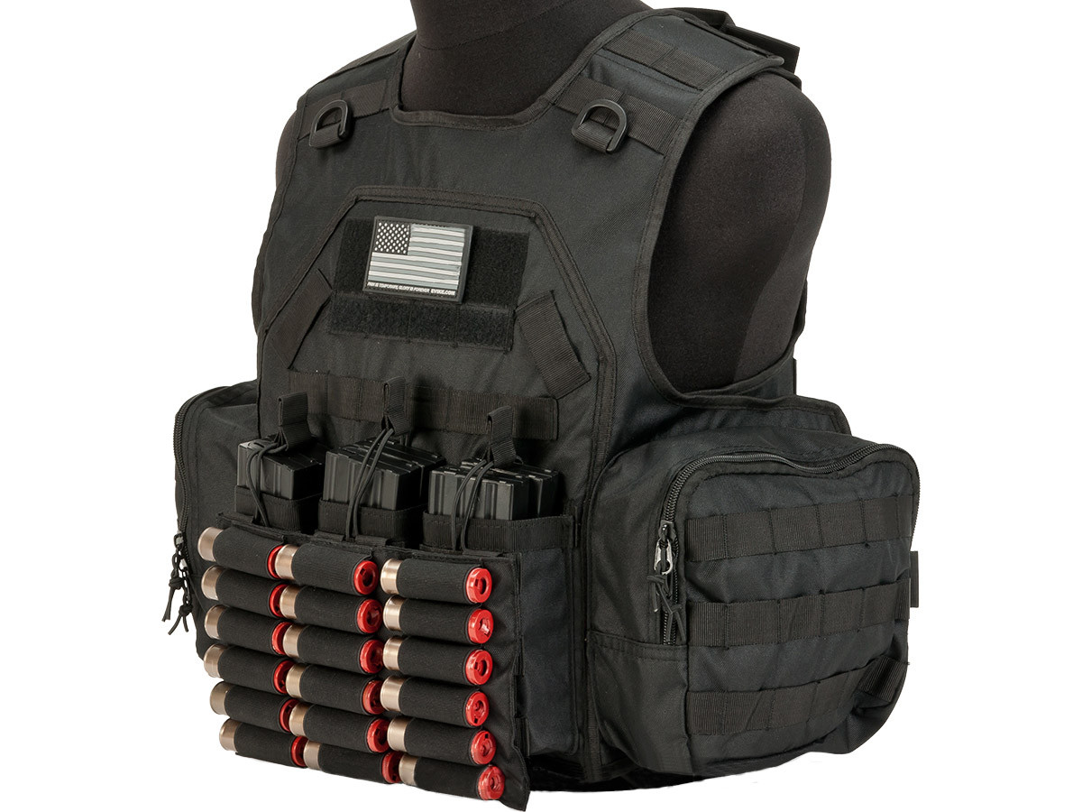Matrix MTS Commando / Infantry Ammo Vest - Black - Hero Outdoors