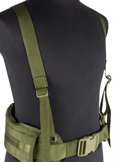 SSO molle warrior belt & suspender MOX