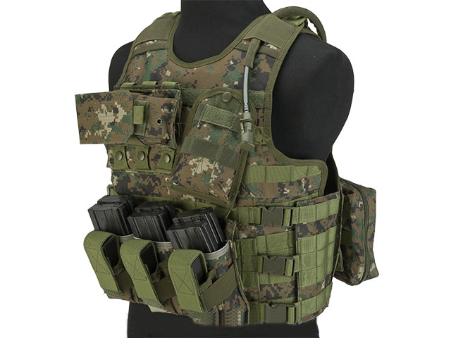 Matrix MEA Tactical Vest with M4 Magazine Pouches and Hydration