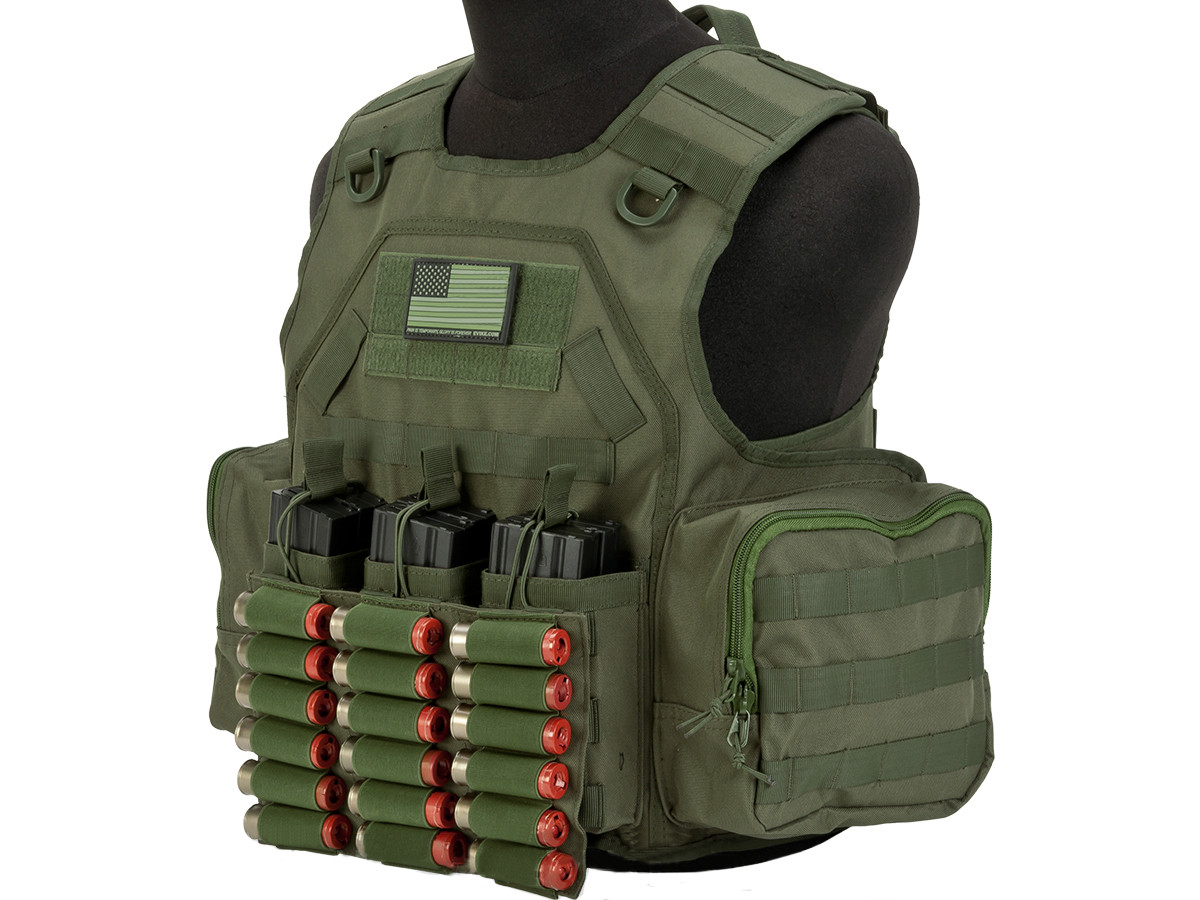 Matrix MTS Commando / Infantry Ammo Vest - OD Green - Hero Outdoors
