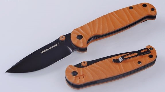 Real Steel 7782 H6 Special Edition Ii Black Orange G 10 Hero Outdoors
