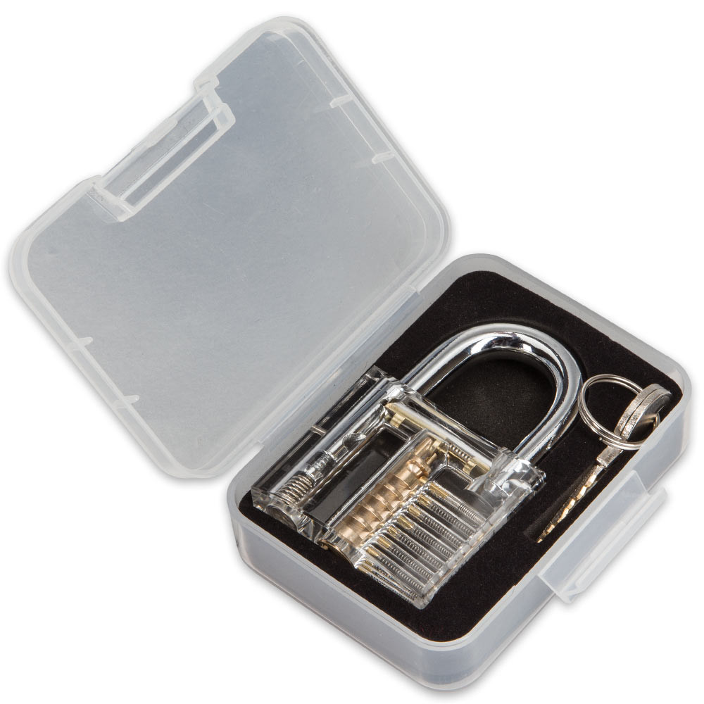 Secure Pro Practice Lock Kit With Credit Card Lock Pick Set Hero Outdoors