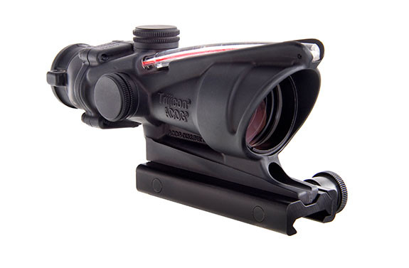 ［最終値下げ］Trijicon ACOG ブラック レッドドットサイト付き Trijicon ACOG 4x32 Scope, Dual Illuminated Red Crosshair 300 BLK