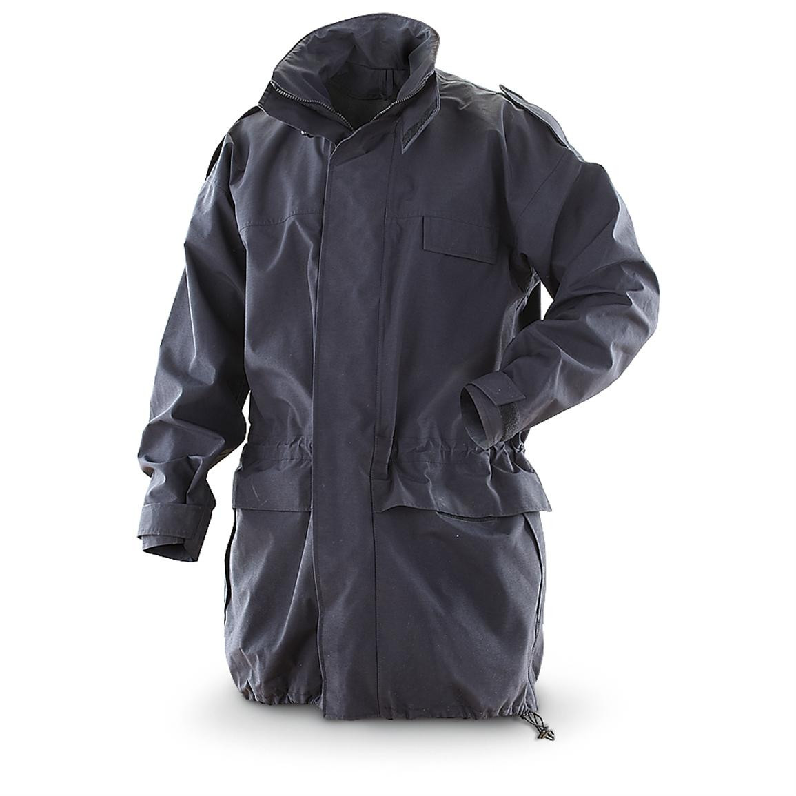 British Military Wet Weather Jacket - Dark Navy Blue - Hero Outdoors