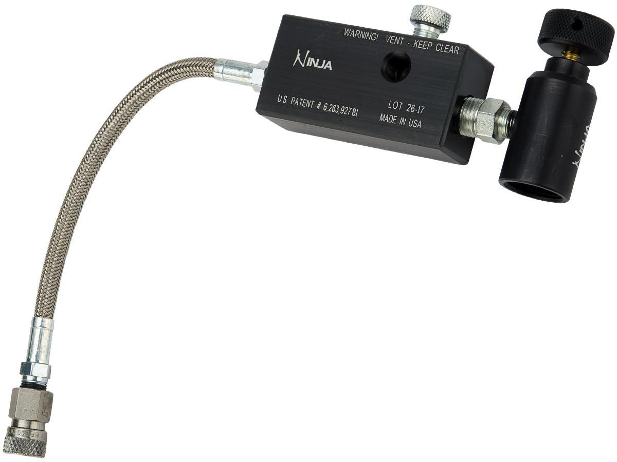 Ninja Paintball Fill Station and Tank Adapter for 3000 PSI PCP Airgun
