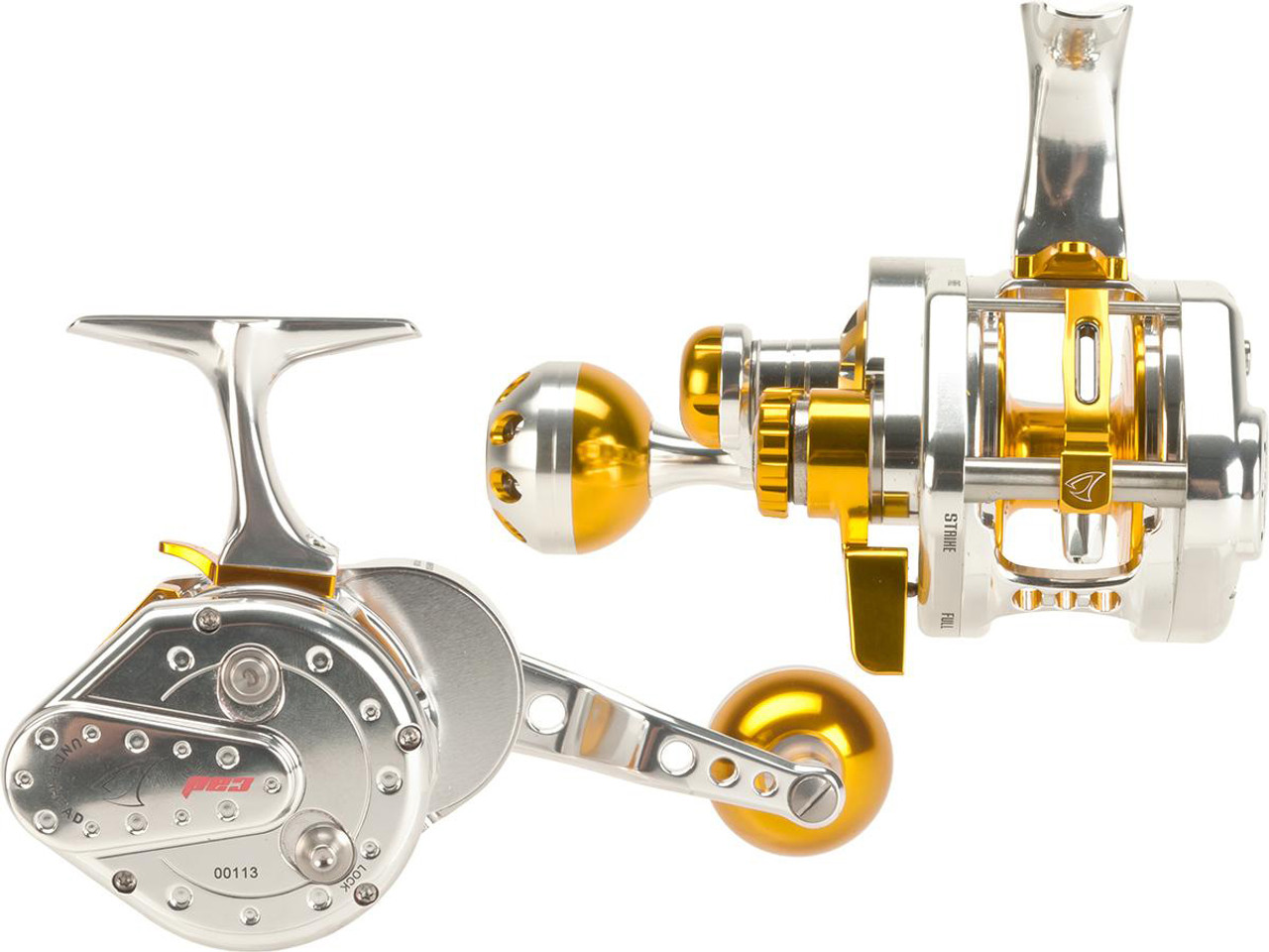 Jigging Master UnderHead Reel - Silver / Gold (Size: PE3) - Hero