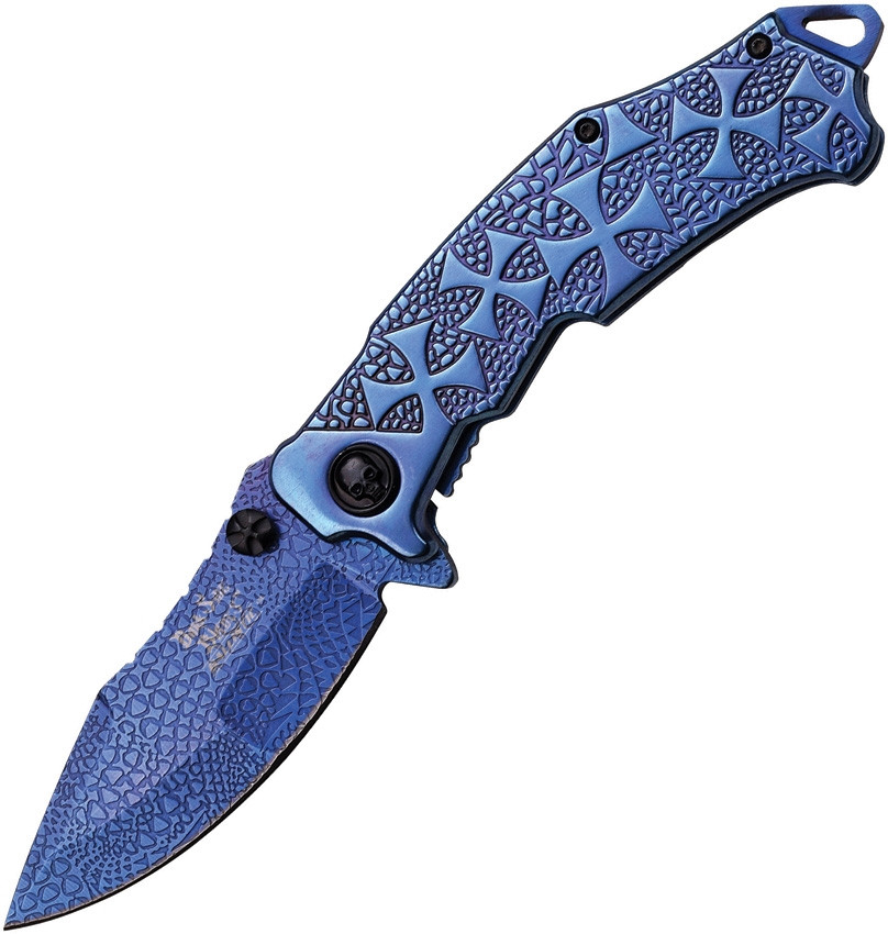 Knight Framelock A/O Blue - Hero Outdoors