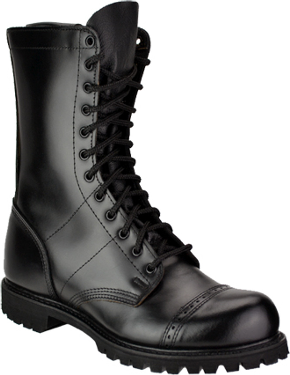 Corcoran Combat Boots Side Zipper 10 