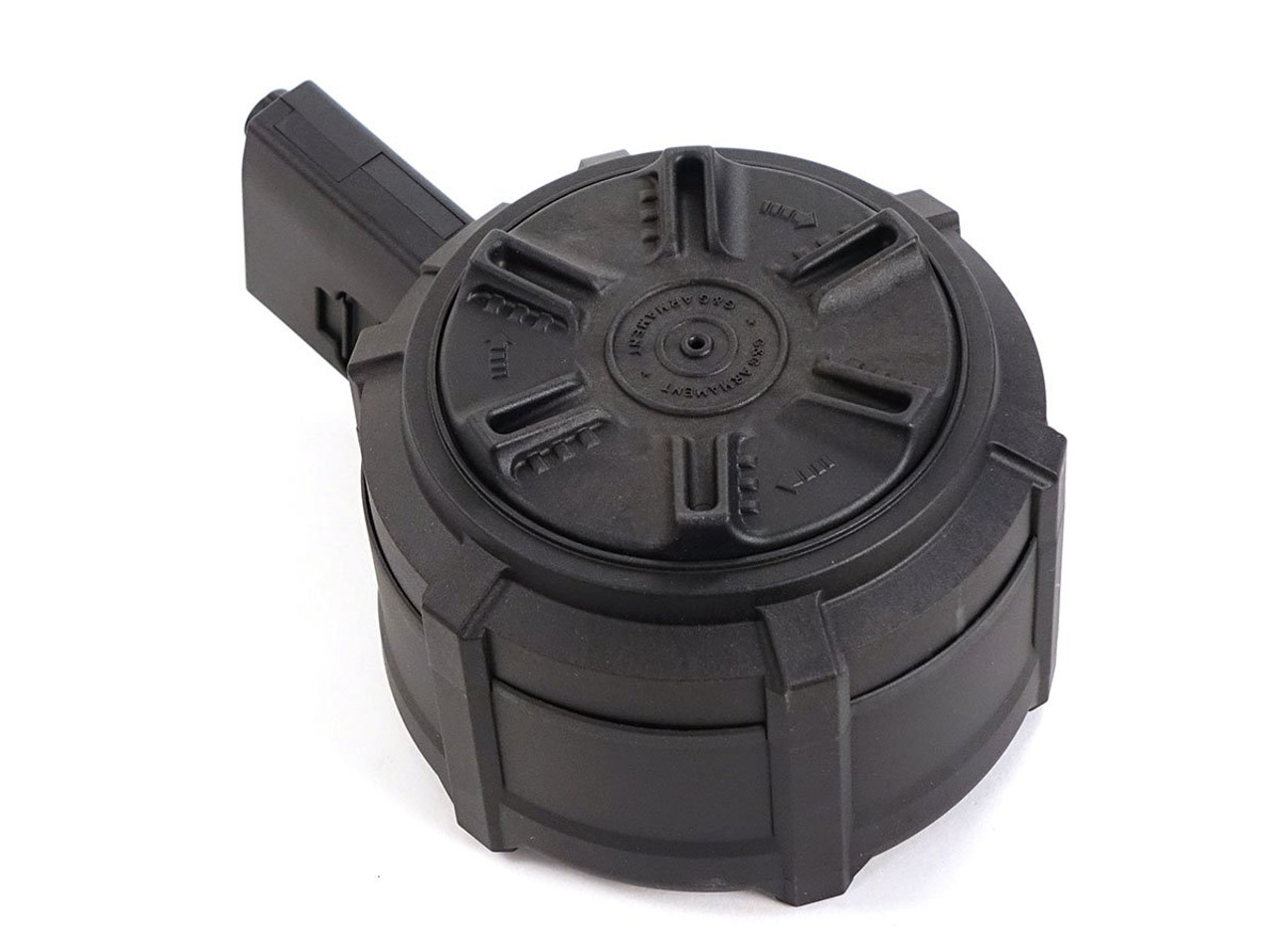 トイガン G&G Armament M4/M16 Drum Magazine 2300R G&G Armament M4/M16 Auto Wind 2300 Round Drum Magazine w
