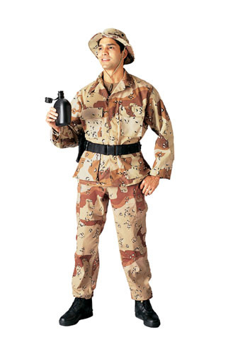 Rothco BDU Pants - 6 Color Desert Camo 