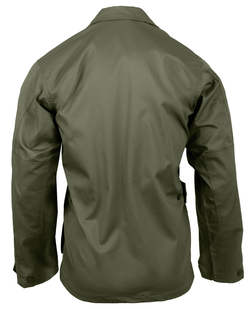 Rothco Poly/Cotton Twill Solid BDU Shirt - Olive Drab - Hero Outdoors