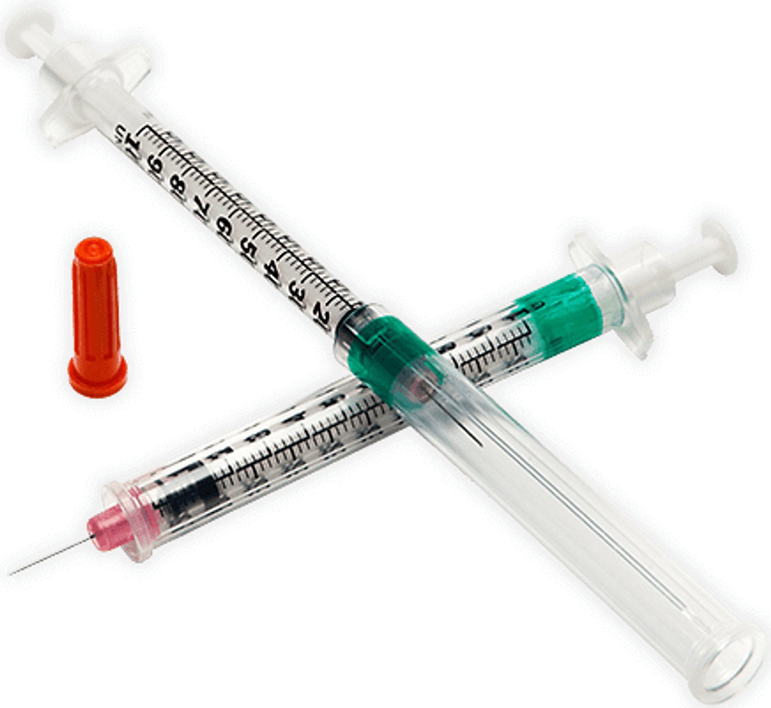 U.S. Armed Forces Issue Safety-Lok 1ml Syringe