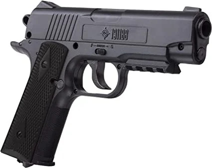 Crosman 1911 CO2 Semi-Auto Pellet Air Pistol - Black