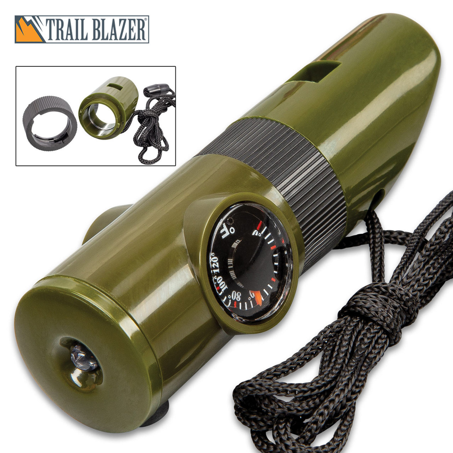 Trailblazer Seven-In-One Multi-Function Whistle