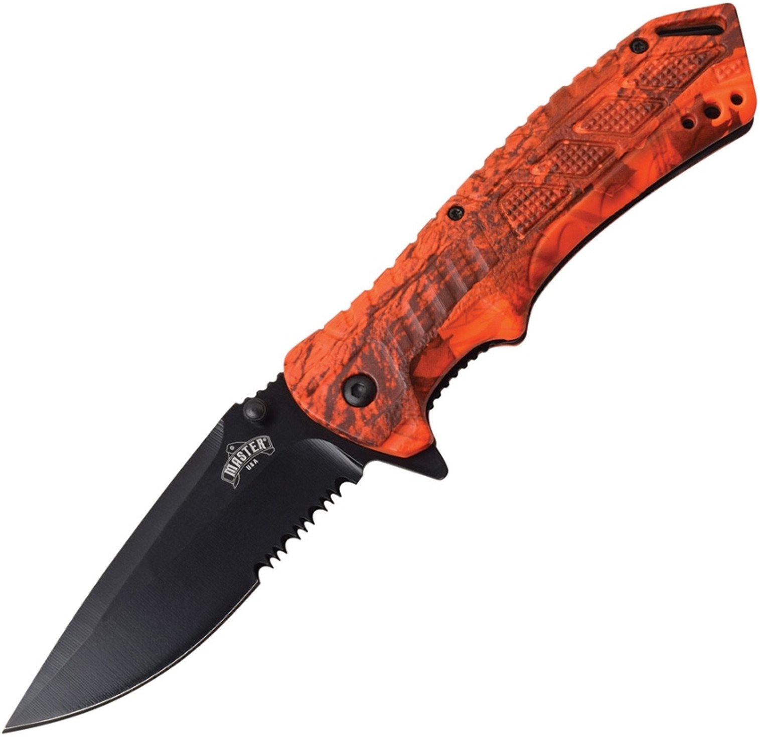 Linerlock A/O Orange Camo