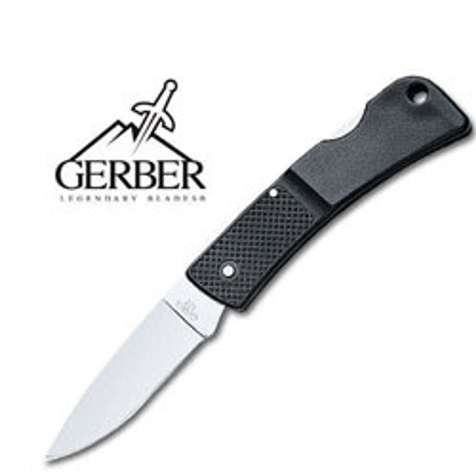 Gerber LST Drop Point Folding Knife - Black