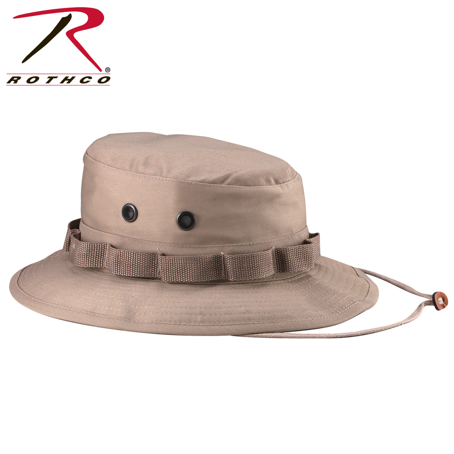 Rothco 100% Cotton Rip-Stop Boonie Hat - Khaki