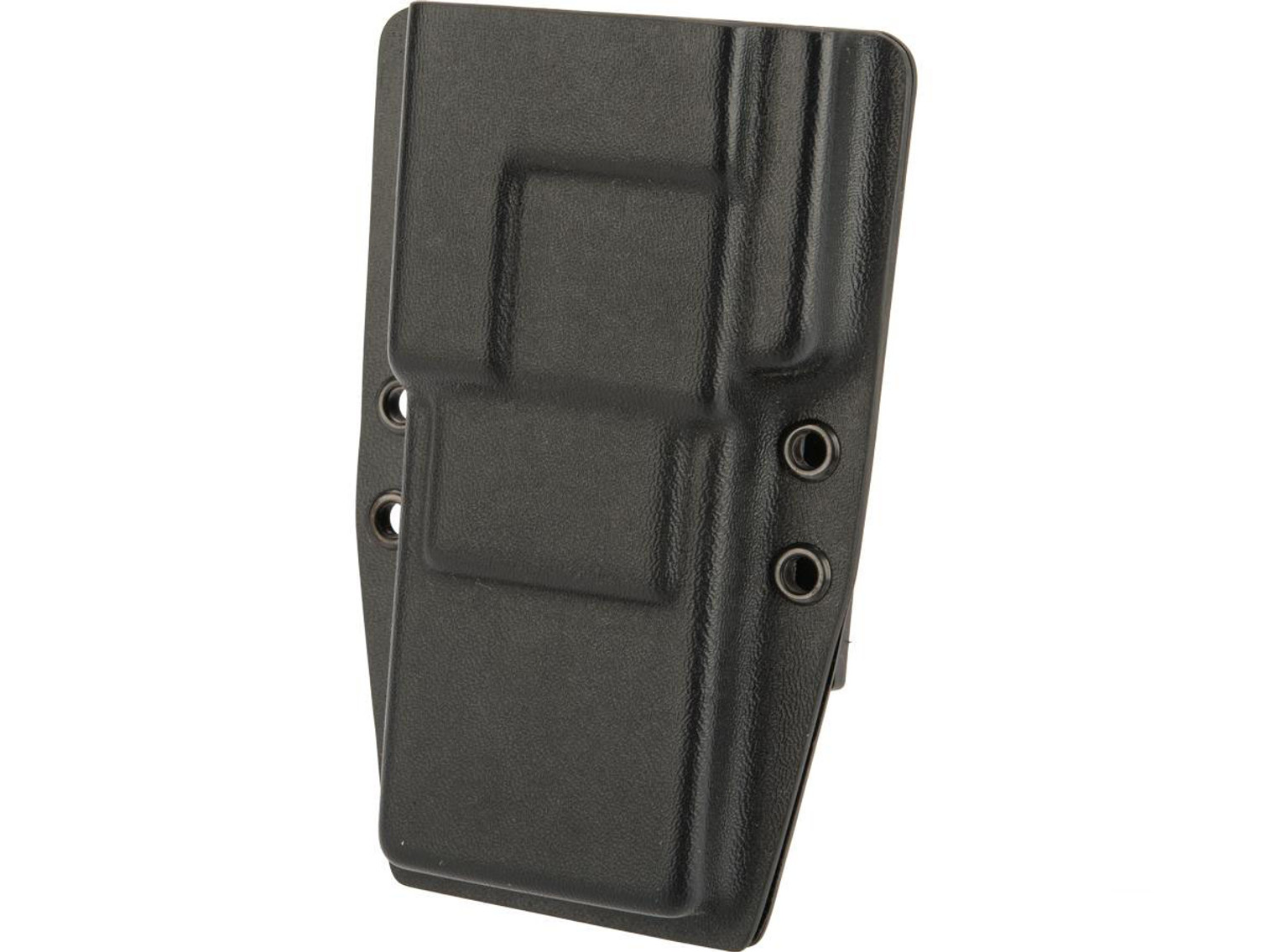 MC Kydex "Messenger" Radio Carrier for Baofeng UV5R w/ Malice Clips (Model: Extended Battery / Black)