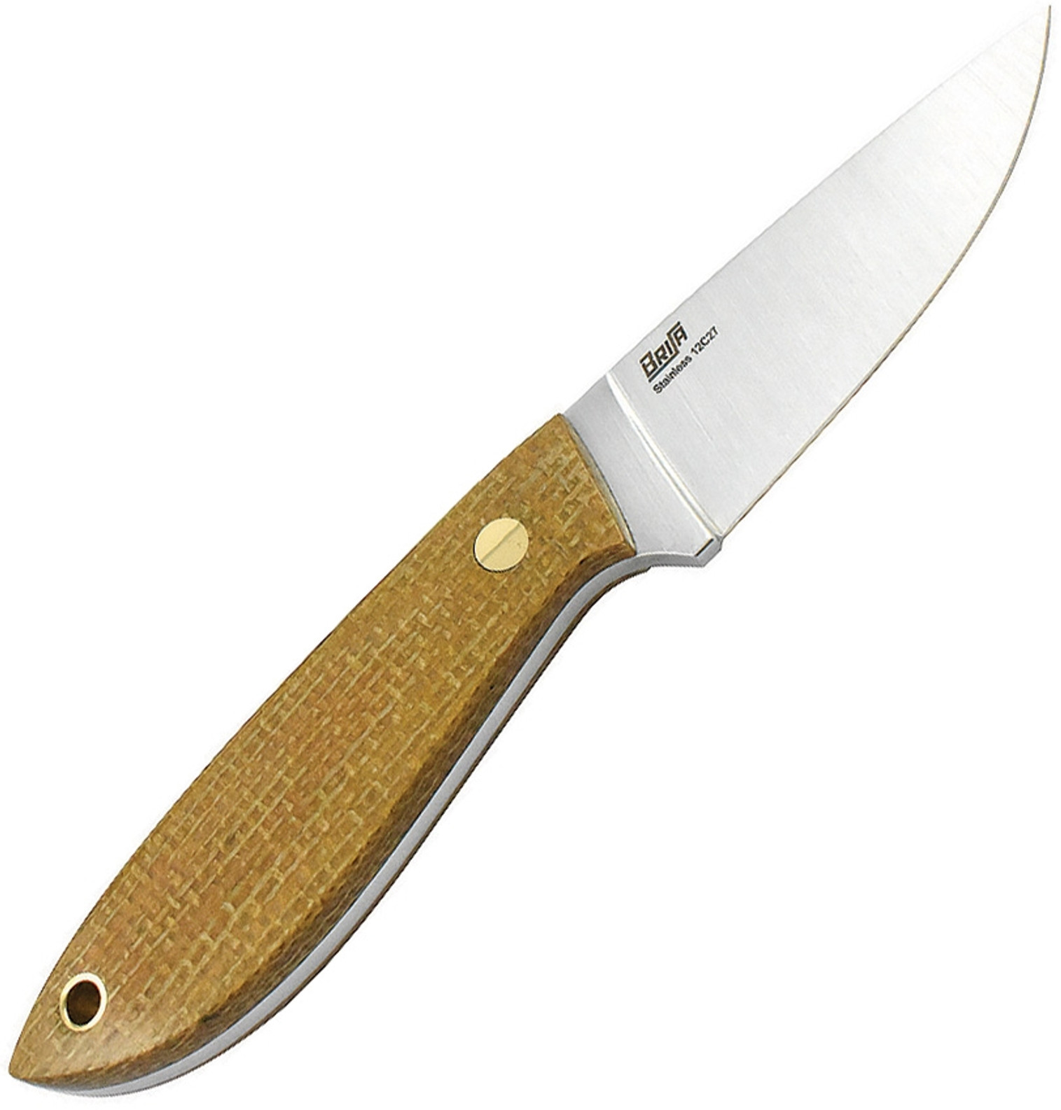 Bobtail 80 Mustard Micarta