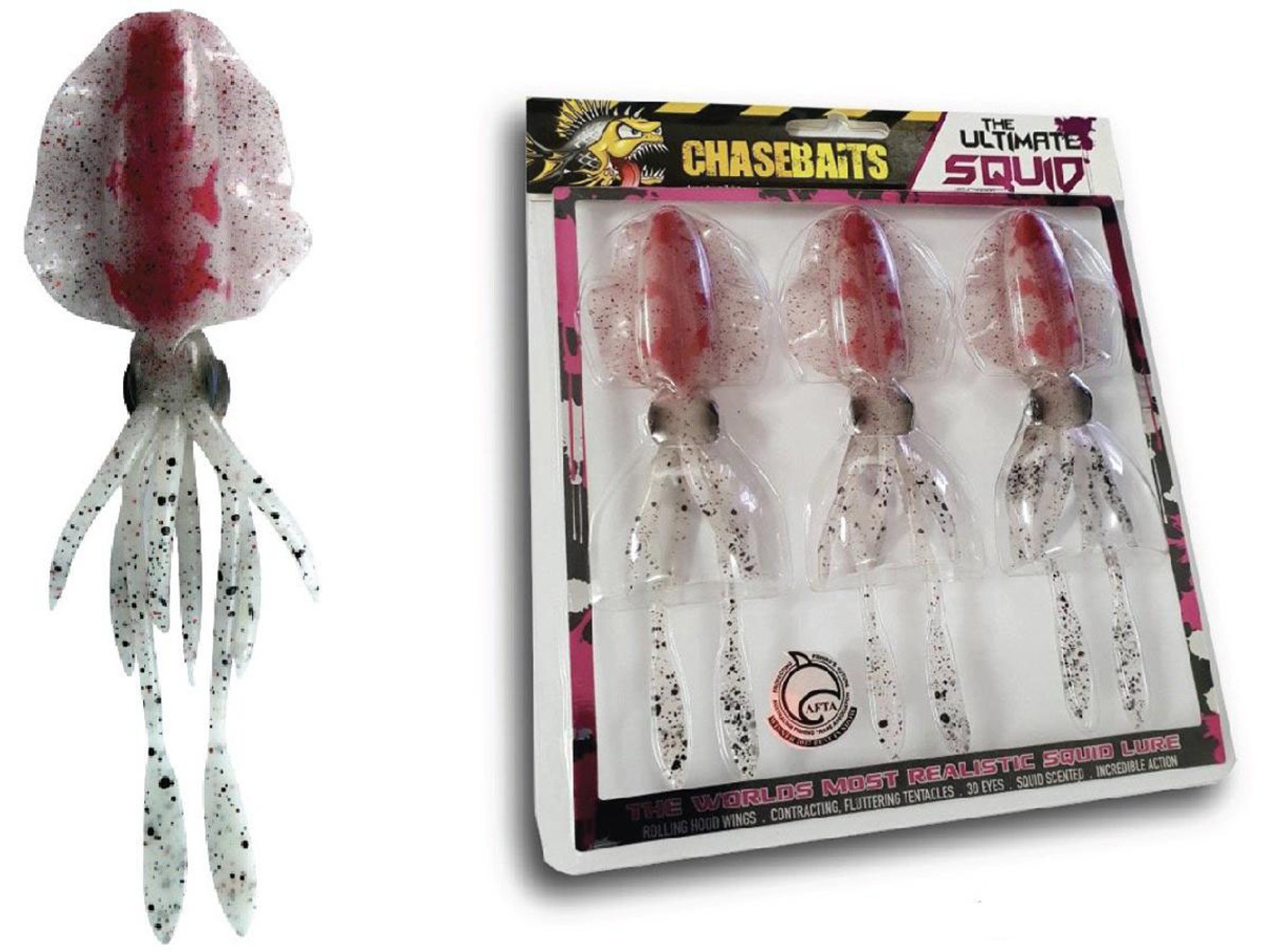 Chasebaits The Ultimate Squid Rig Fishing Lure (Size: 1.5 oz