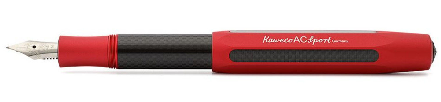 Kaweco AC Sport Fountain Pen Red - Fine