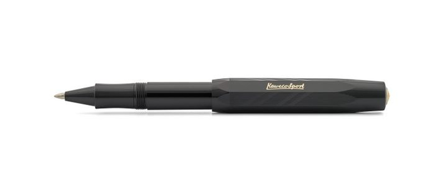 Kaweco Classic Sport Guilloche Gel Roller - Black