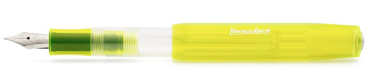 Kaweco Ice Sport Fountain Pen Yellow - Medium