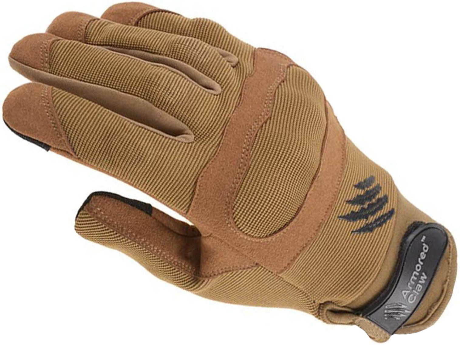 Armored Claw "Shield Flex" Tactical Glove (Color: Tan / Large)