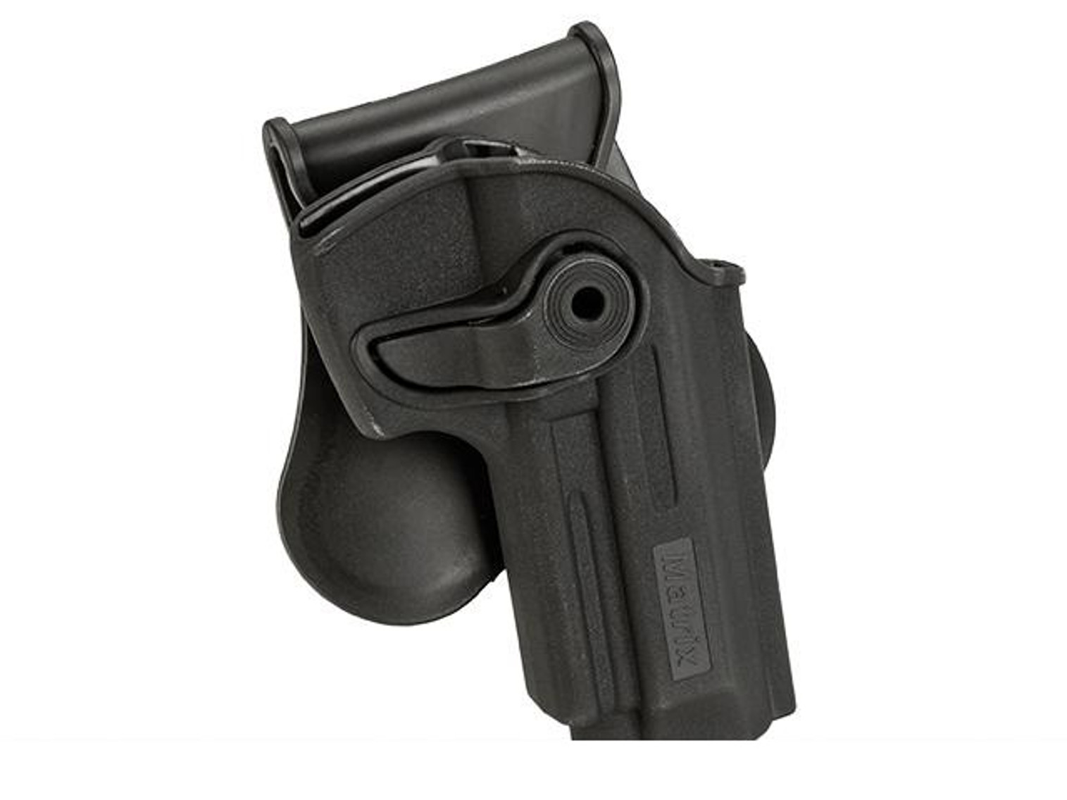 Matrix Hardshell Adjustable Holster for M9 Series Airsoft Pistols (Type: Black / Paddle Attachment)