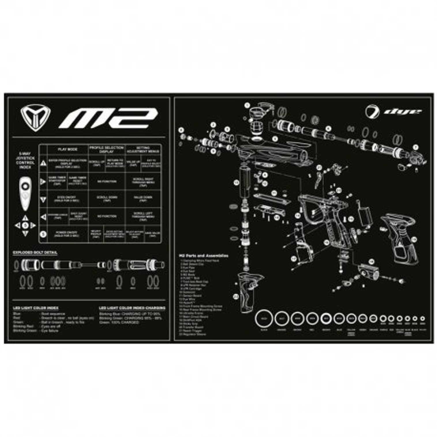 DYE Tech Mat - DM Series