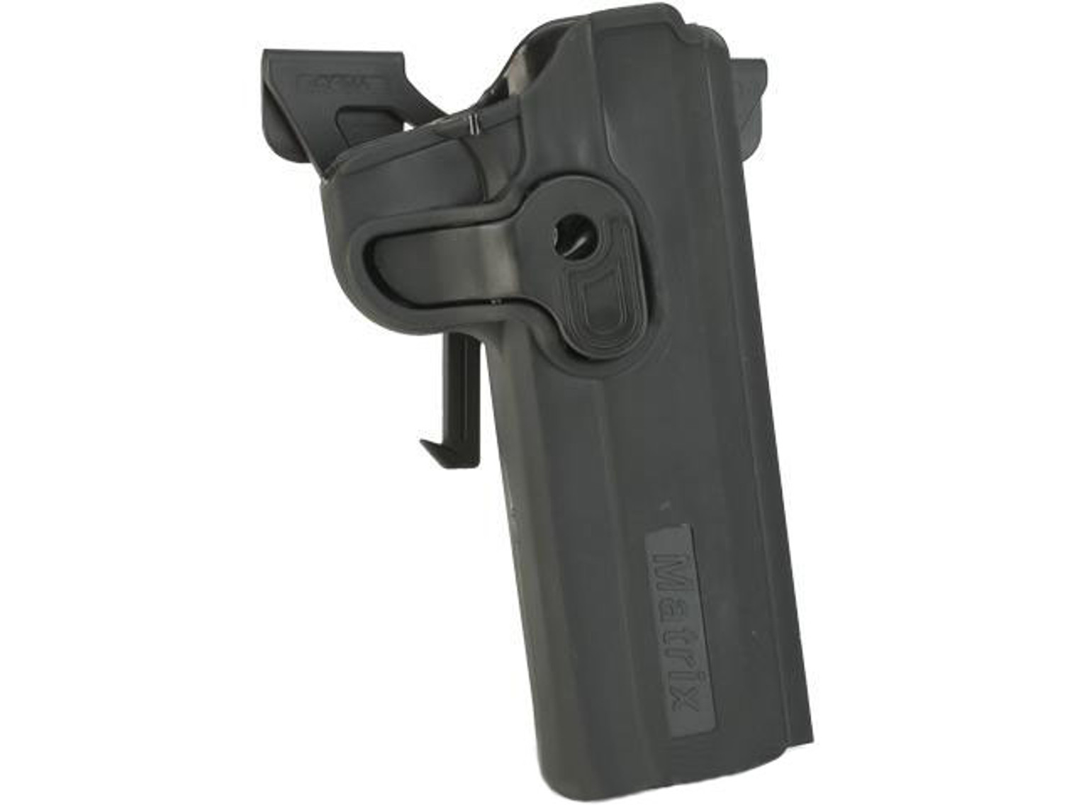 Matrix Hardshell Adjustable Holster for 1911 Series Airsoft Pistols (Type: Black / MOLLE Attachment)