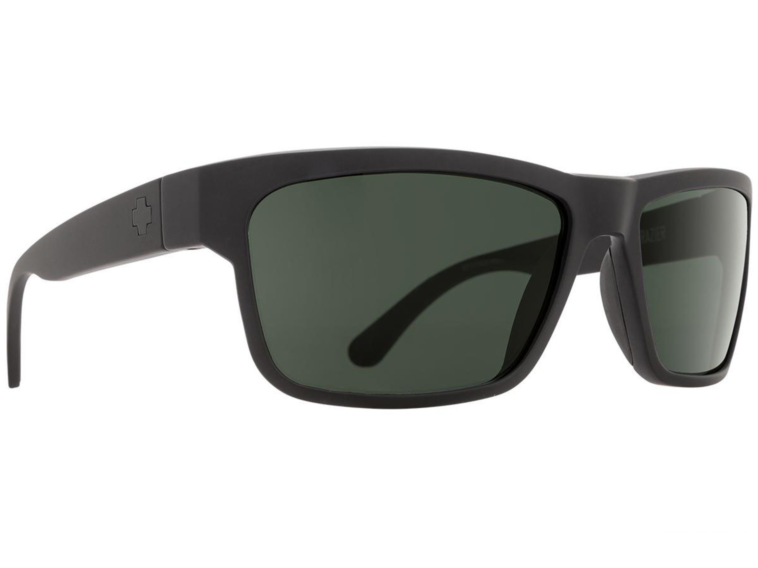 Spy Optic Frazier Sunglasses (Color: Matte Black Frame / HD Plus Gray Green Lens / Polarized)