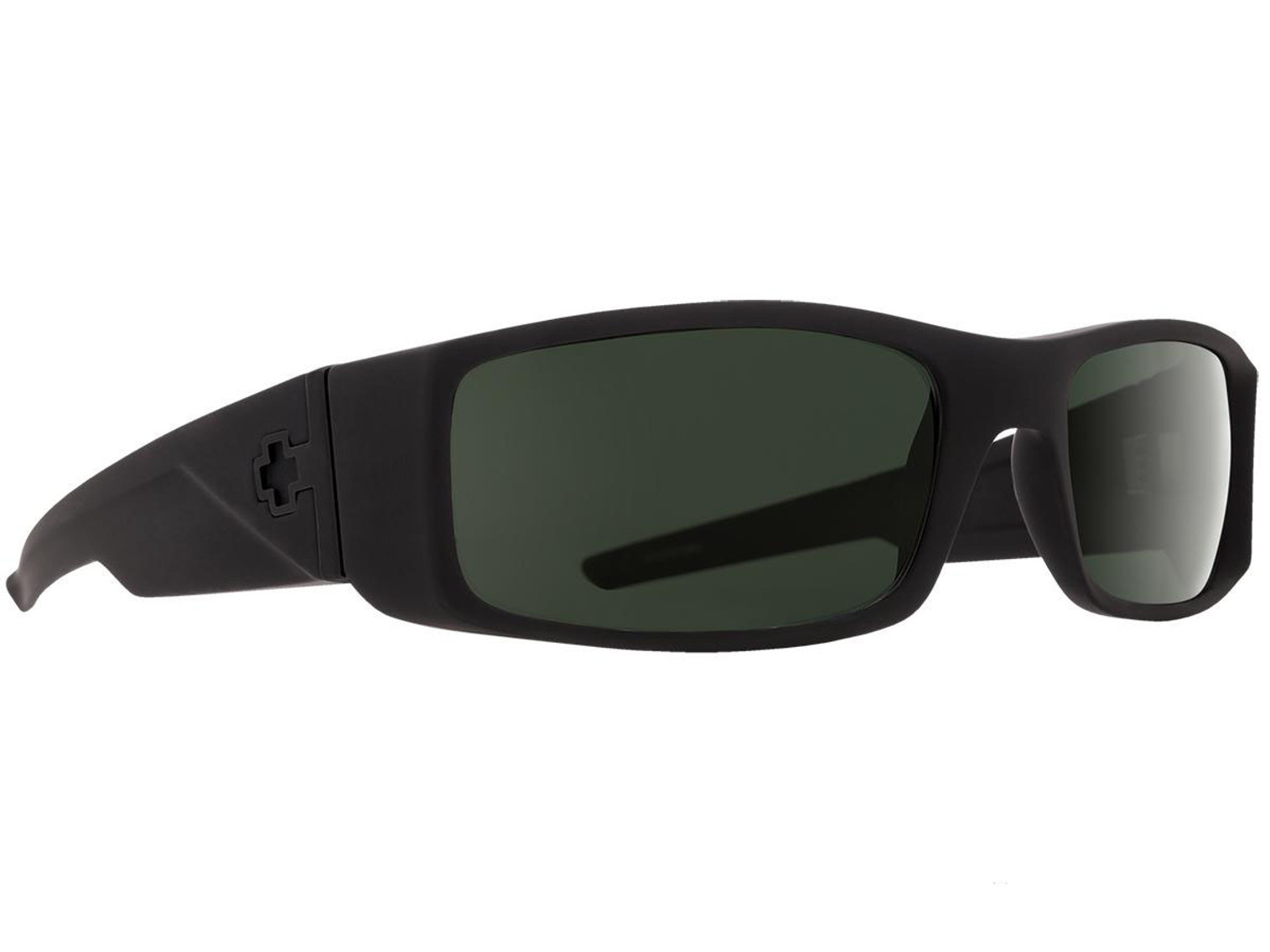 Spy Optic Hielo Sunglasses (Color: Matte Black Frame / HD Plus Gray Green Lens)