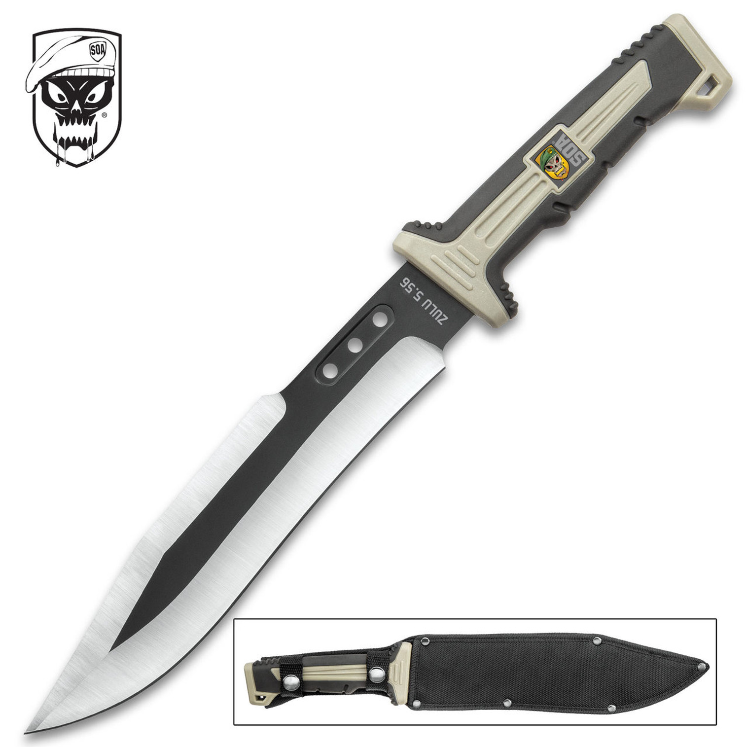 SOA ZULU 5.56 Combat Knife