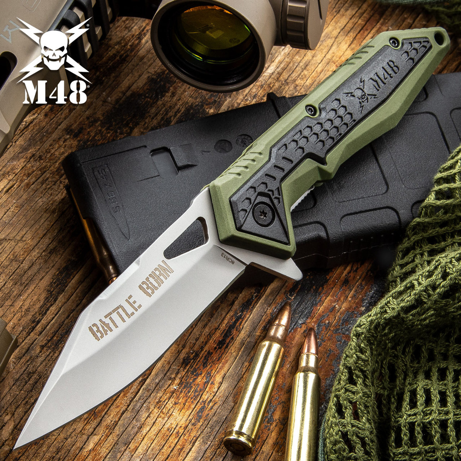 M48 Battle Born Pocket Knife