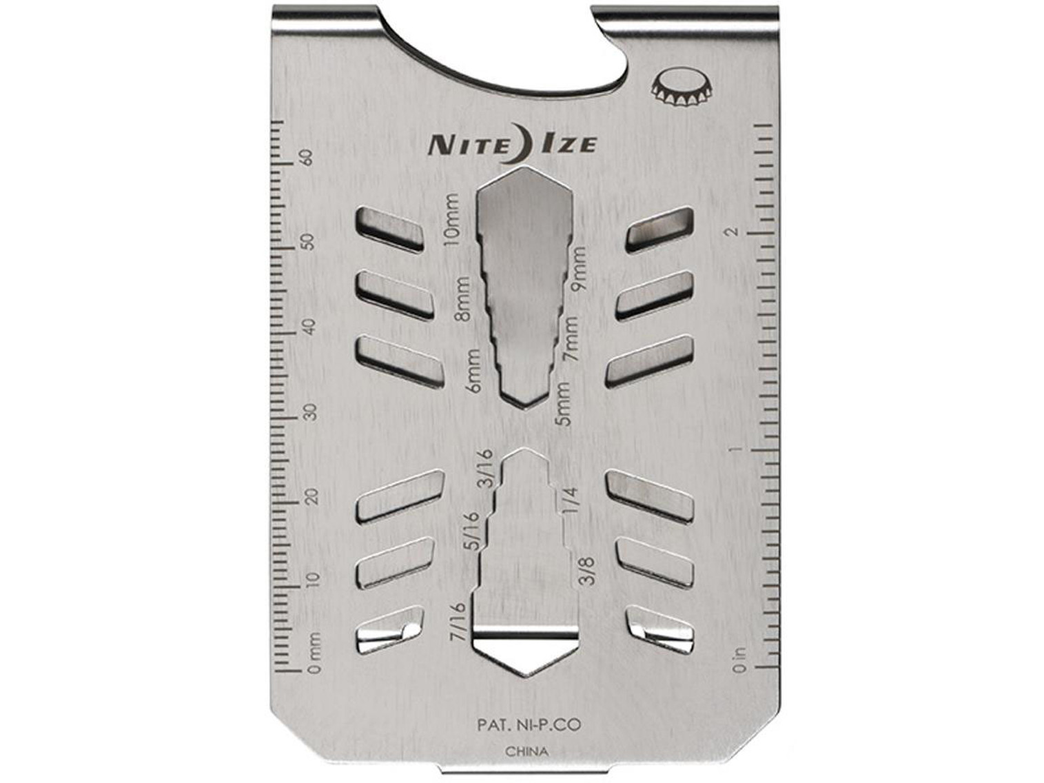 Nite Ize Financial Tool Stainless Steel Multi Tool Money Clip