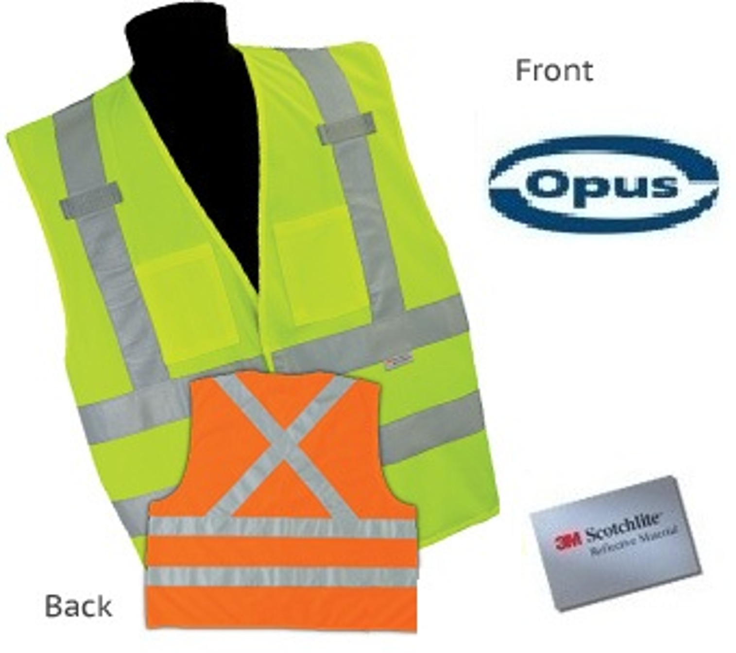 Opus SV33 Class 2 Safety Vest
