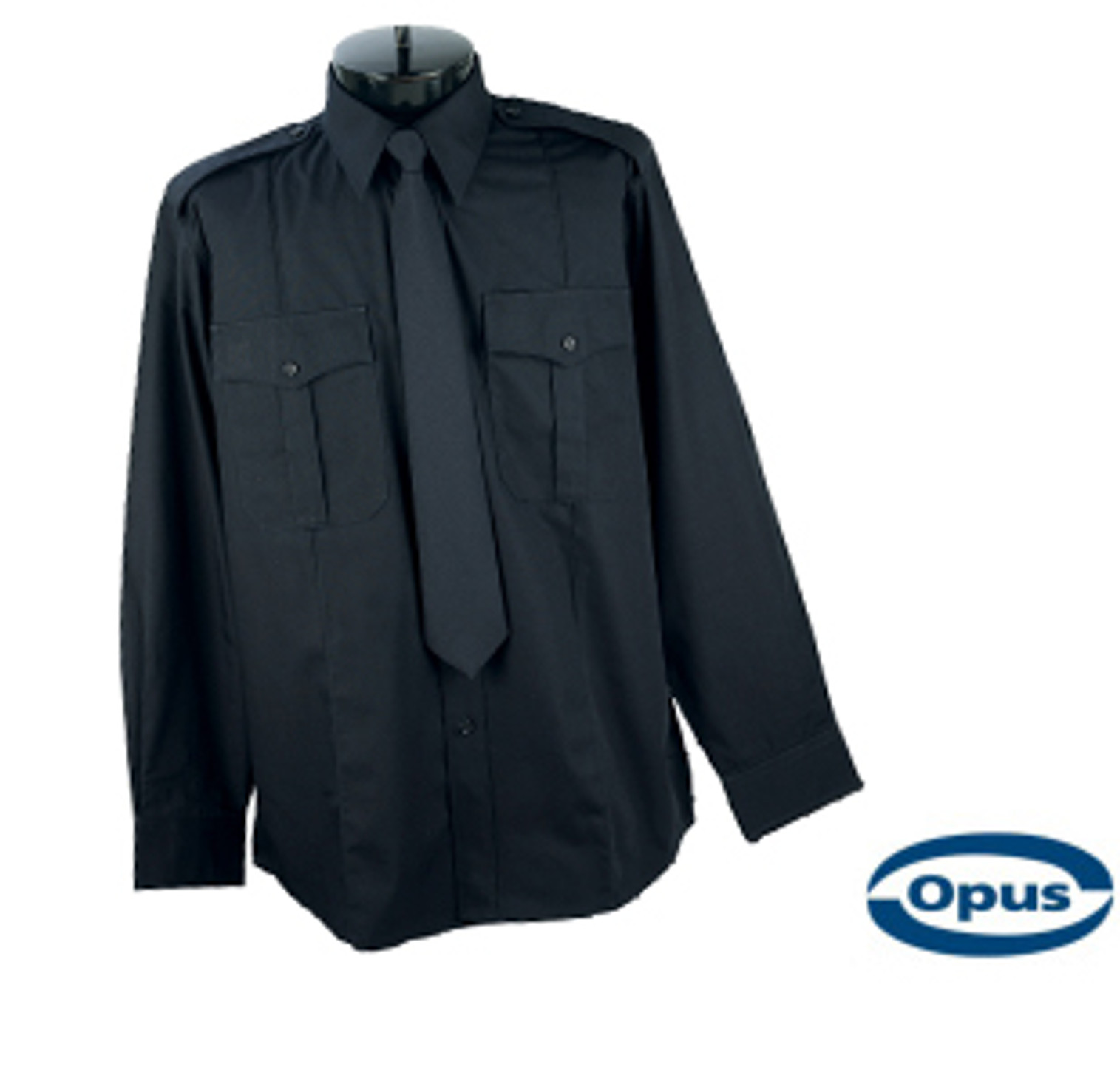 Opus Women's Military Long Sleeve Shirt - LAPD Navy