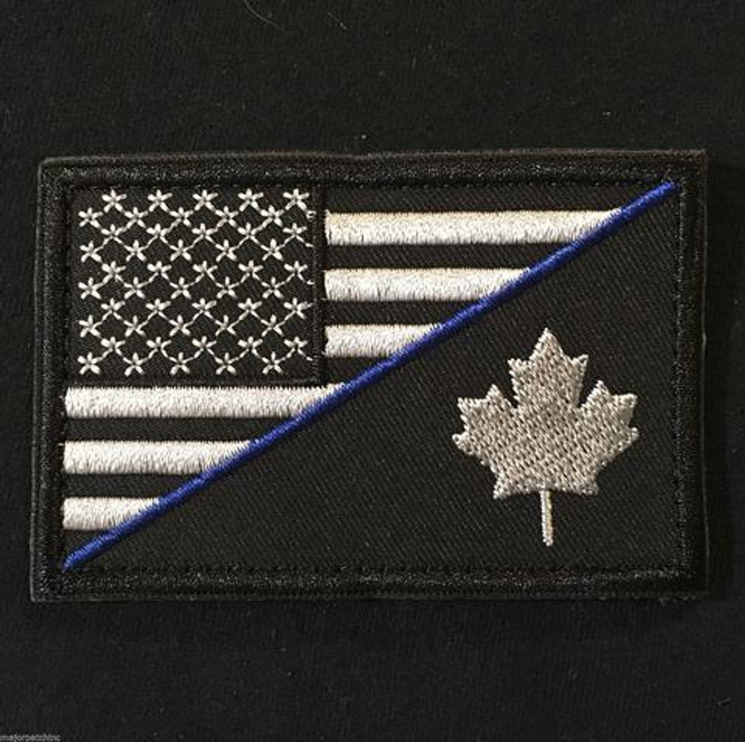 Canada / United States Friendship - Hook and Loop Morale Patch- SWAT