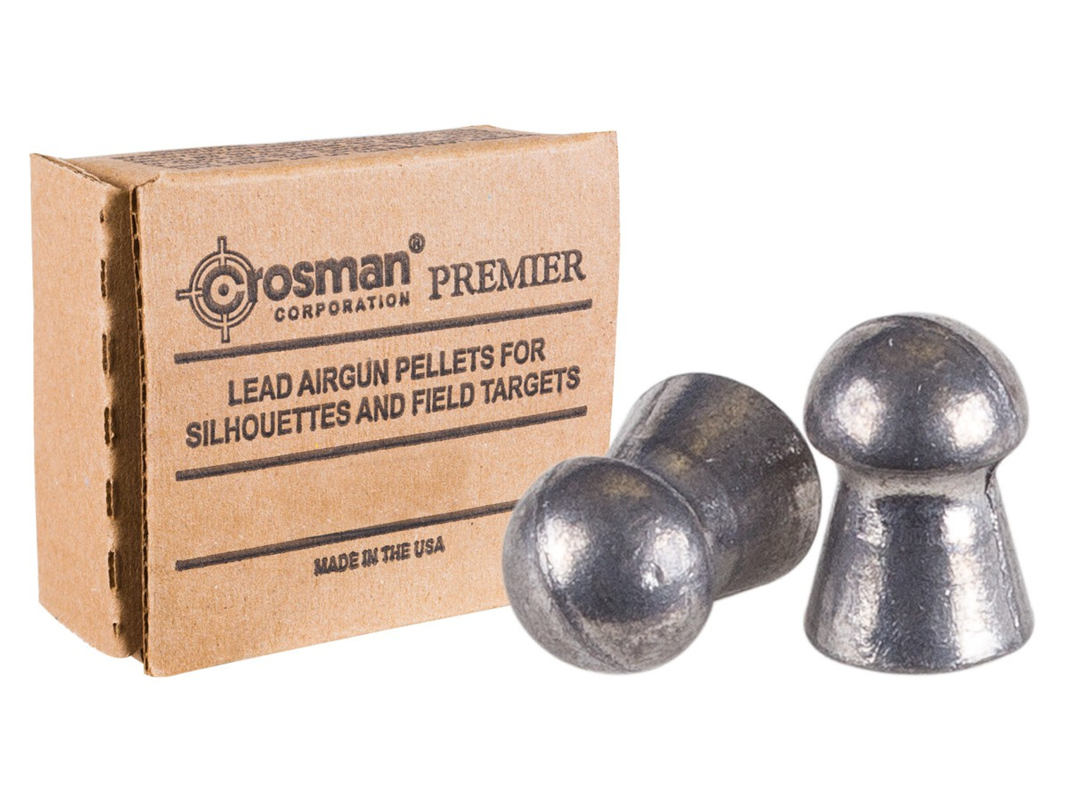 Crosman Premier Heavy .177 Cal, 10.5 Grains, Domed - 1250ct