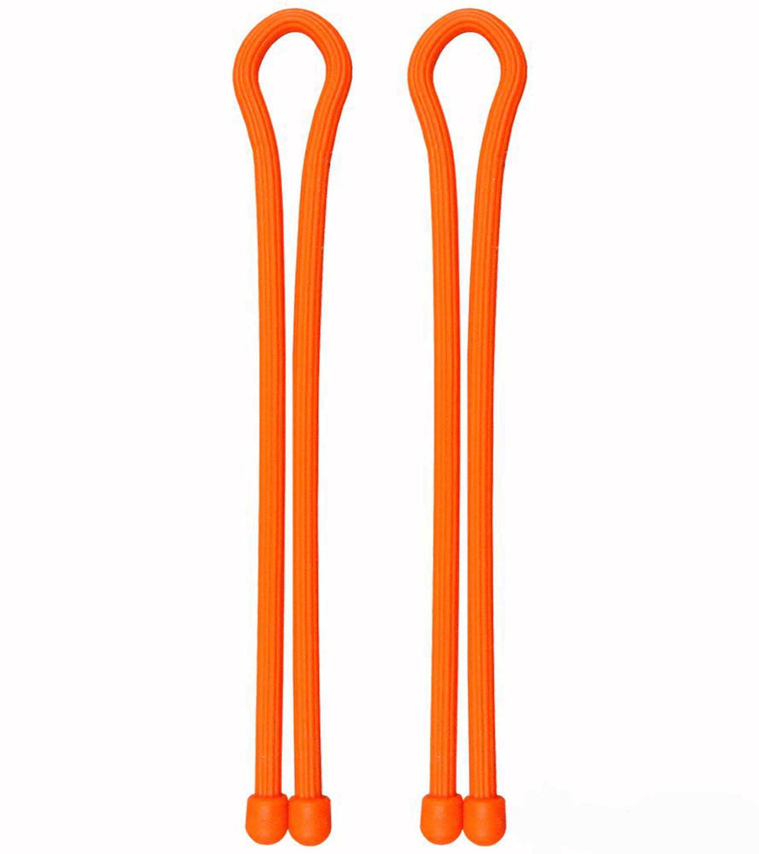 Nite Ize Gear Tie Reusable Rubber Twist Tie (Size: 18" 2 Pack / Bright Orange)