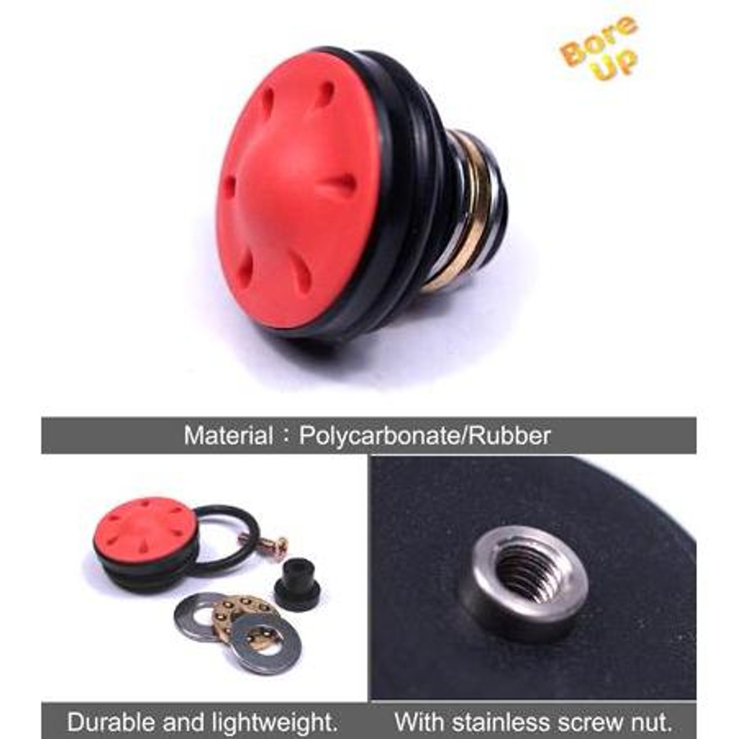 Modify Bore Up Piston Head MOD BU PH SIL