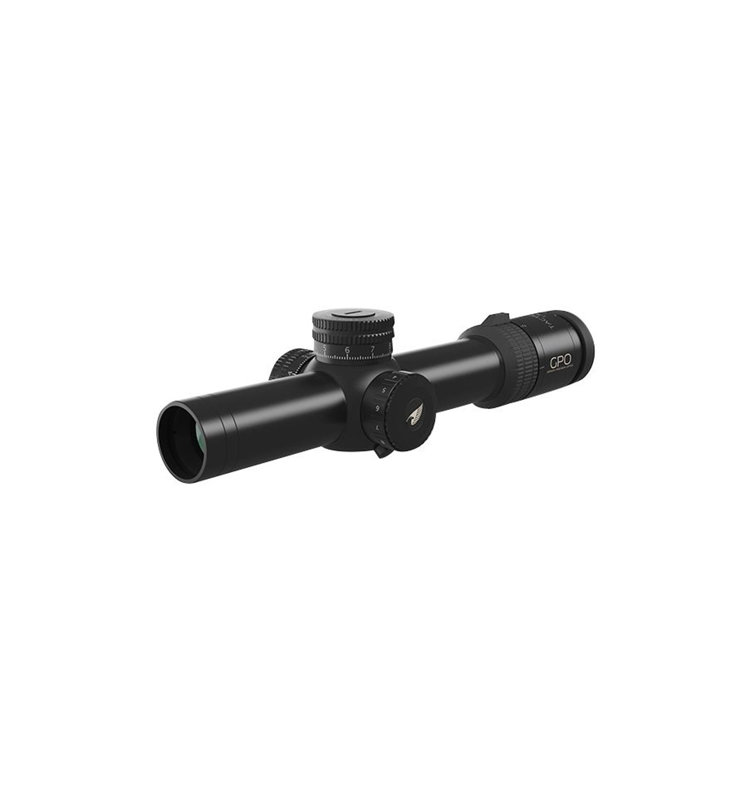 GPO TACTICAL-1-8x24itac-34mm Tube FFP MRAD-CW-Horseshoe