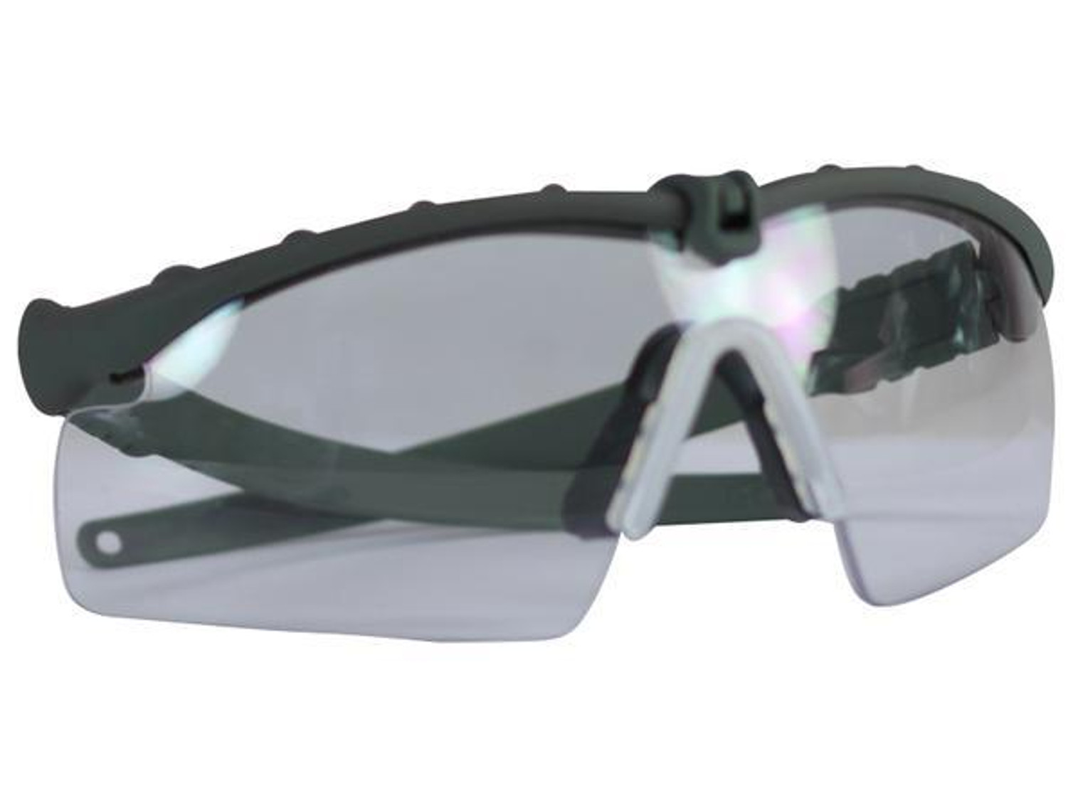 Bravo Airsoft Tactical Eye Pro with Clear Lens - Gray Frame