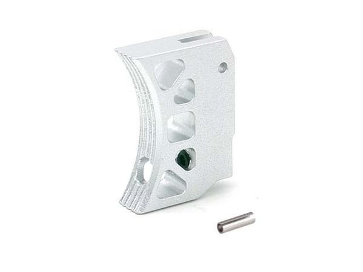 AIP Aluminum Type J Long Trigger for TM Hicapa - Silver
