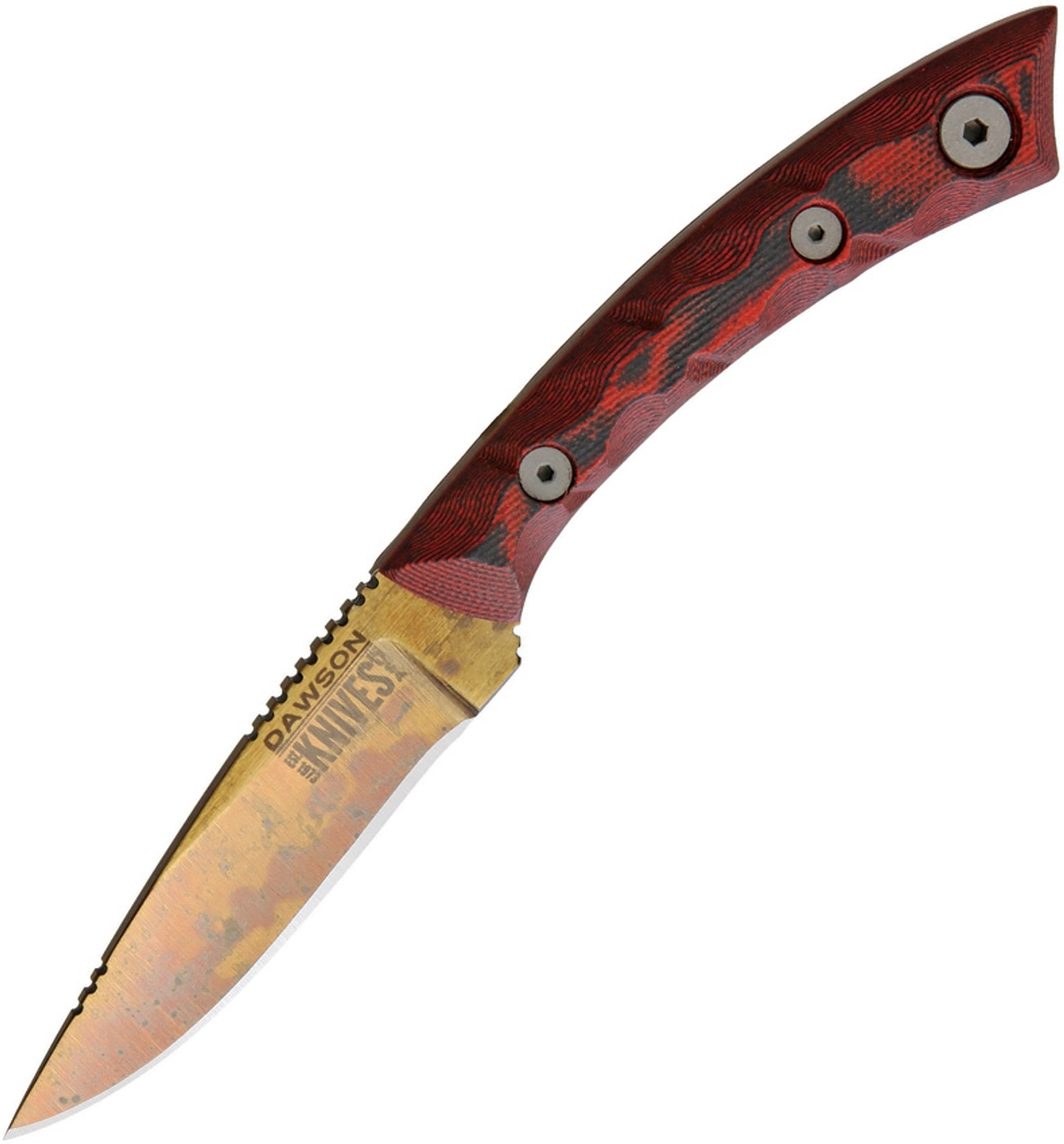 Angler Fixed Blade Red