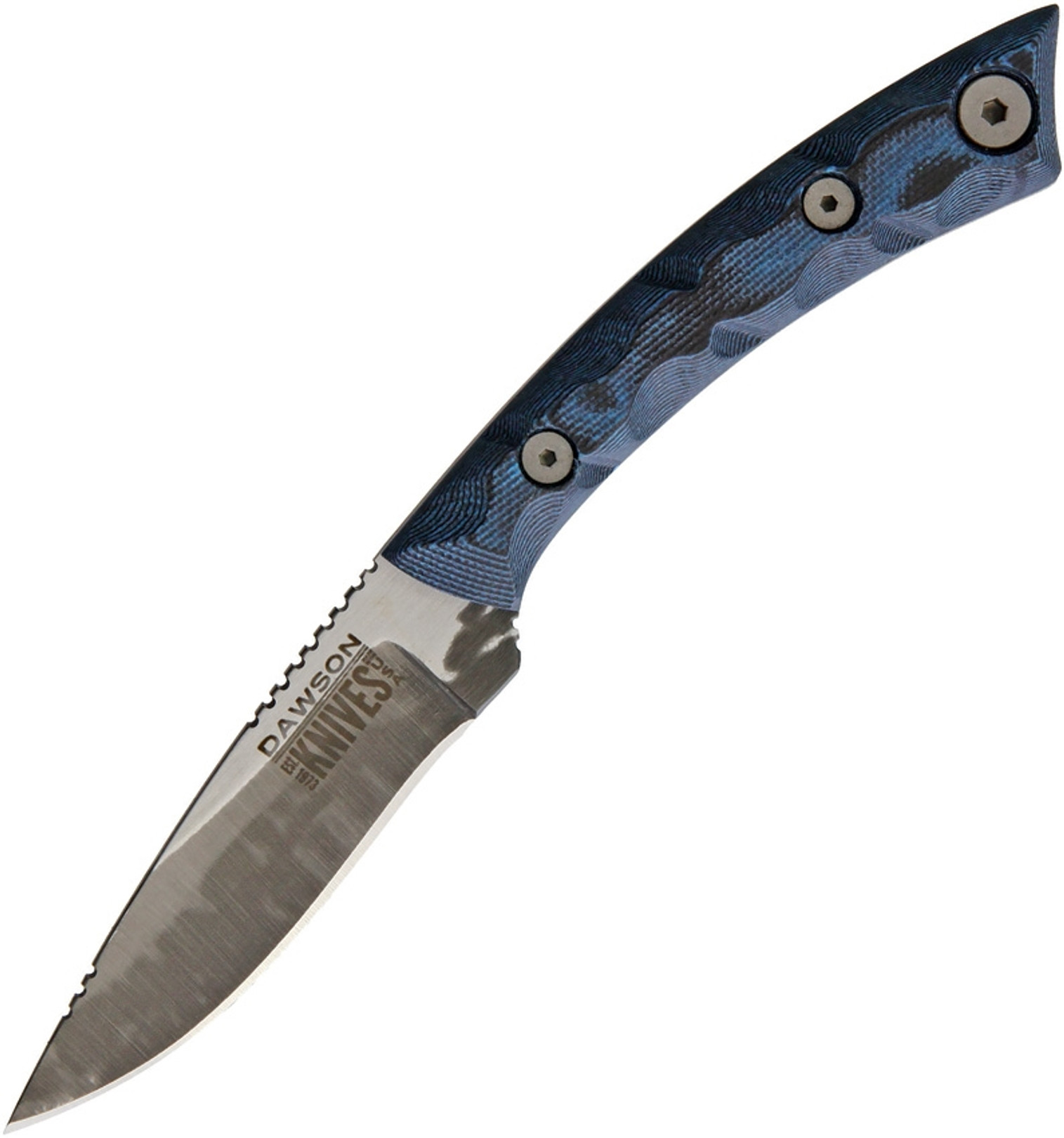 Angler Fixed Blade Blue