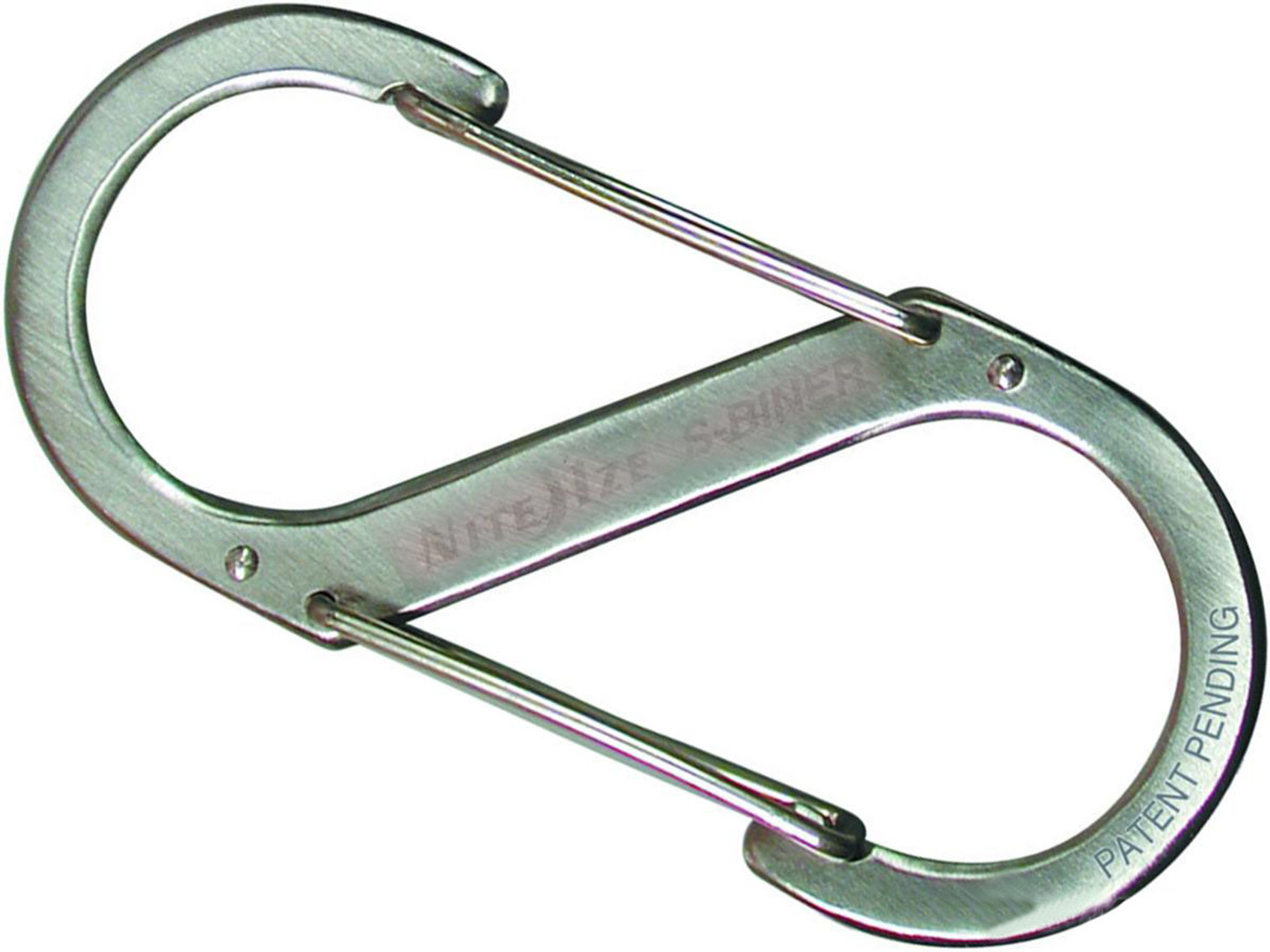 Nite Ize S-Biner Stainless Steel Dual Carabiner (Size: #3 / Stainless)