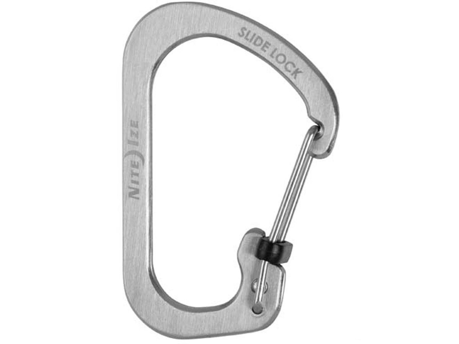 Nite Ize SlideLock Stainless Steel Carabiner (Size: #3 / Stainless)